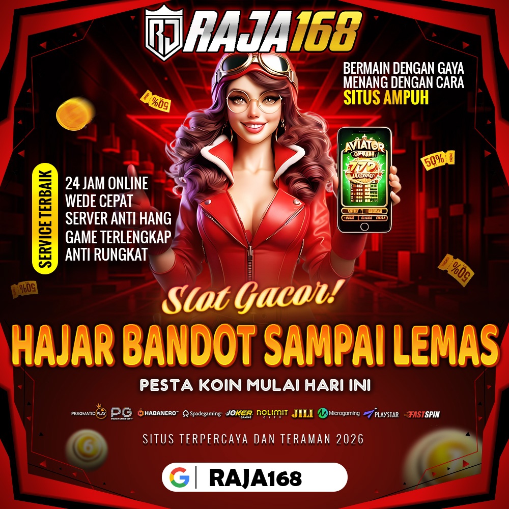 RAJA168 # ZONA RAJA SLOT GACOR 4D RESMI & TOTO SLOT GACOR JITU ONLINE TERBAIK SE ASIA TENGGARA image 1